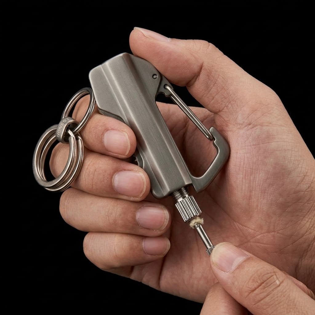 Honest Machis Style Lighter, Metallic Grey, photo 1 of 4