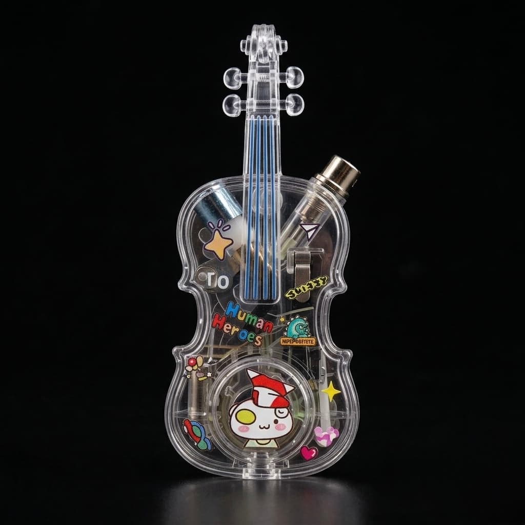 Hello Kitty guitar lighter with auto lighting