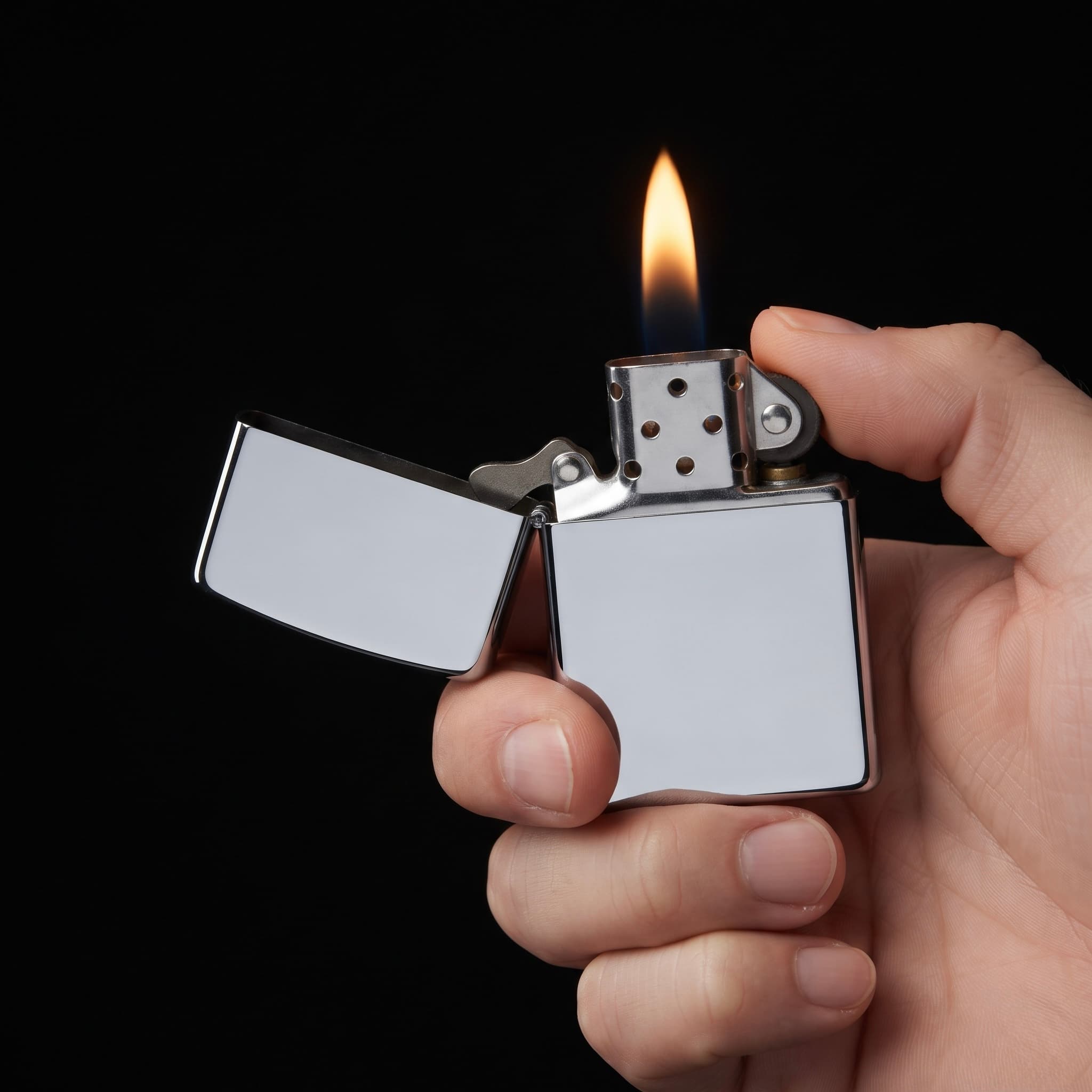 Steel plane Zippo classic lighter, photo 1 of 2